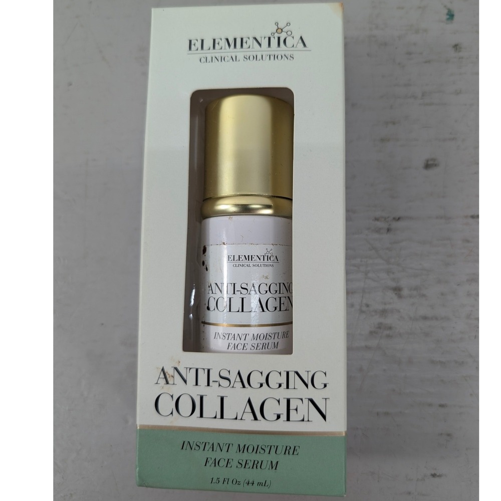 Elementica Clinical Solutions Anti-Sagging Collagen Face Serum 1.5oz Hyaluronic